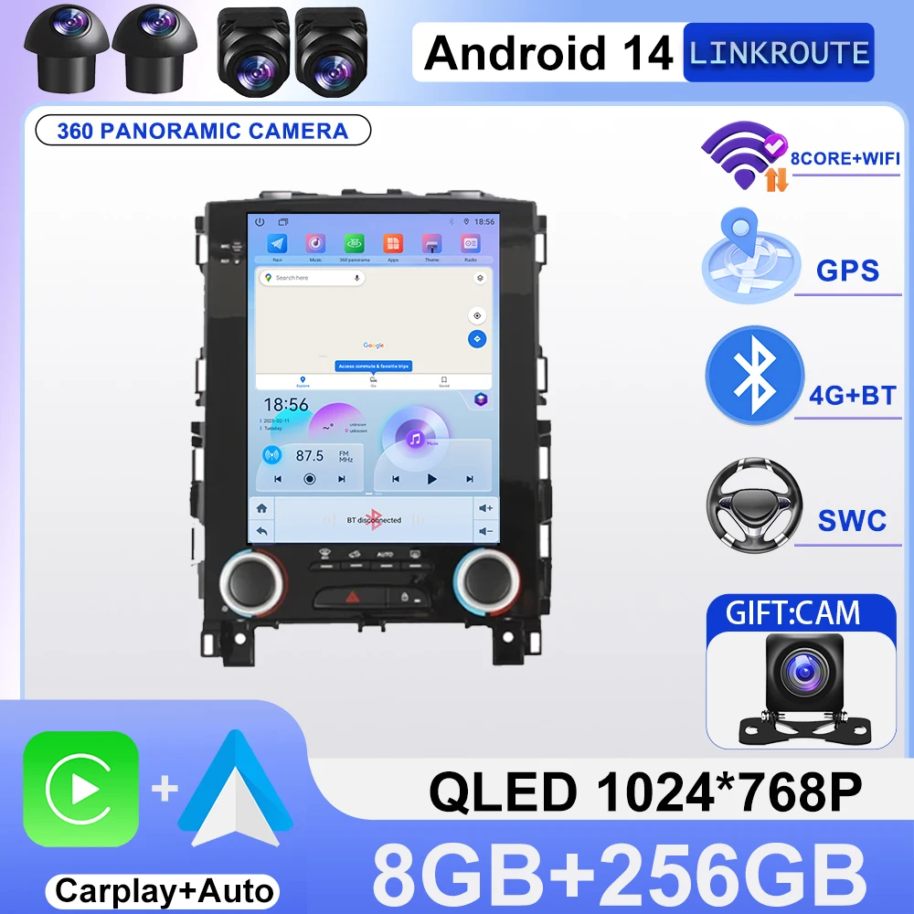 9.7 inch For Renault Koleos Megane 4 Samsung SM6 Talisman 2017-2019 Talisma Android 16 Car Radio Multimedia Video Player GPS 4G