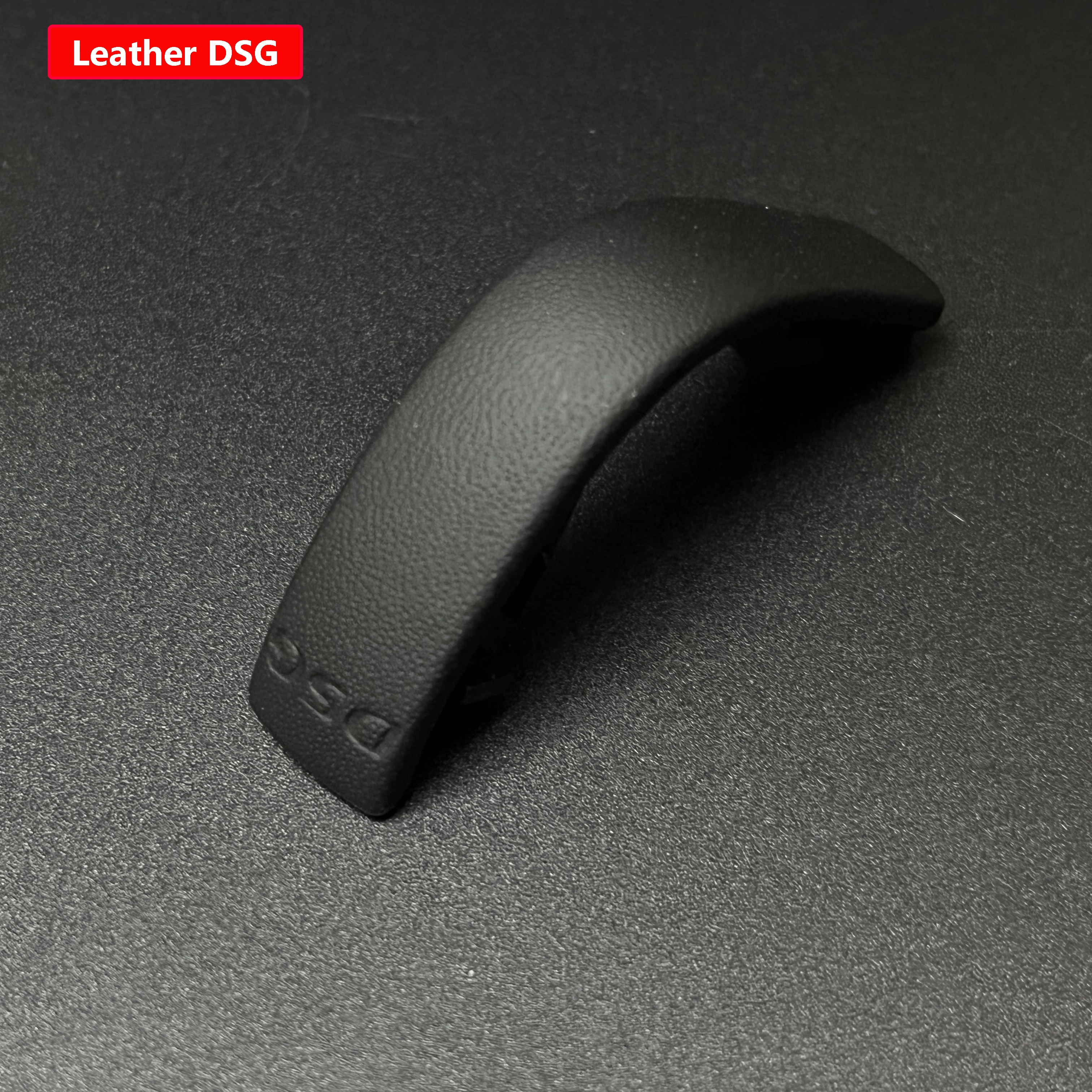Auto DSG Schaltknauf-Abdeckung für VW Golf 6 7 R GTI Passat B7 B8 CC R20 Jetta MK6 GLI Schwarz Chrom Matt Schalthebelknauf – Detail 7