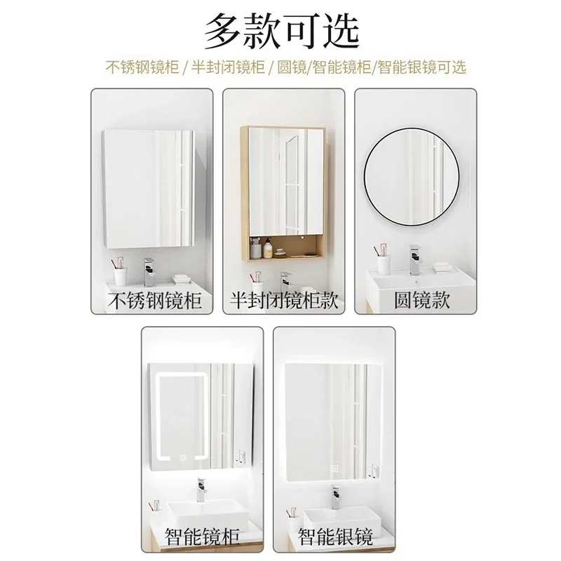 Super estreito mini pequeno apartamento armário de banheiro combinação wc corredor lavatório lavagem rosto lavagem mãos 40cm50