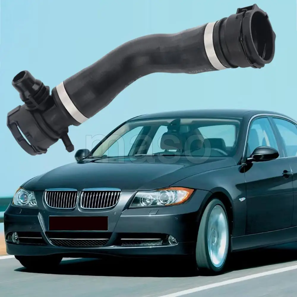 Upper Radiator Hose to Expansion Tank Vent Hose For BMW 325i 325xi 330xi 330i E90 128i E82/E88 323i 328i E90/E91 17127531579