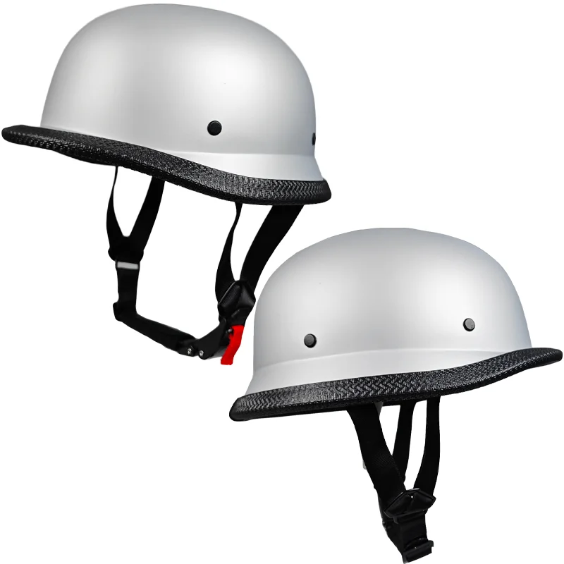 

Классический ретро-шлем немецкой армии, винтажный мотоциклетный полушлем, модная экипировка для езды