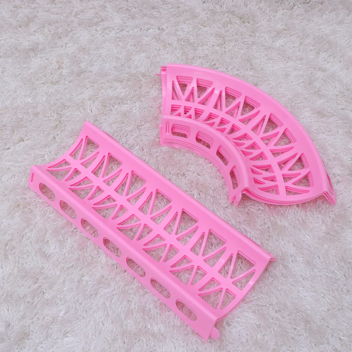 

6pcs Hamster Track Bright Color Environmental Protection Material Buckle Structure Pet Training For Small Pets