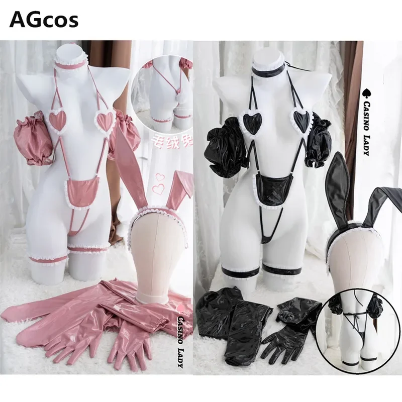 

Agcos original design casino Lady Bunny girl cosplay costume woman love bikini sexy cosplay