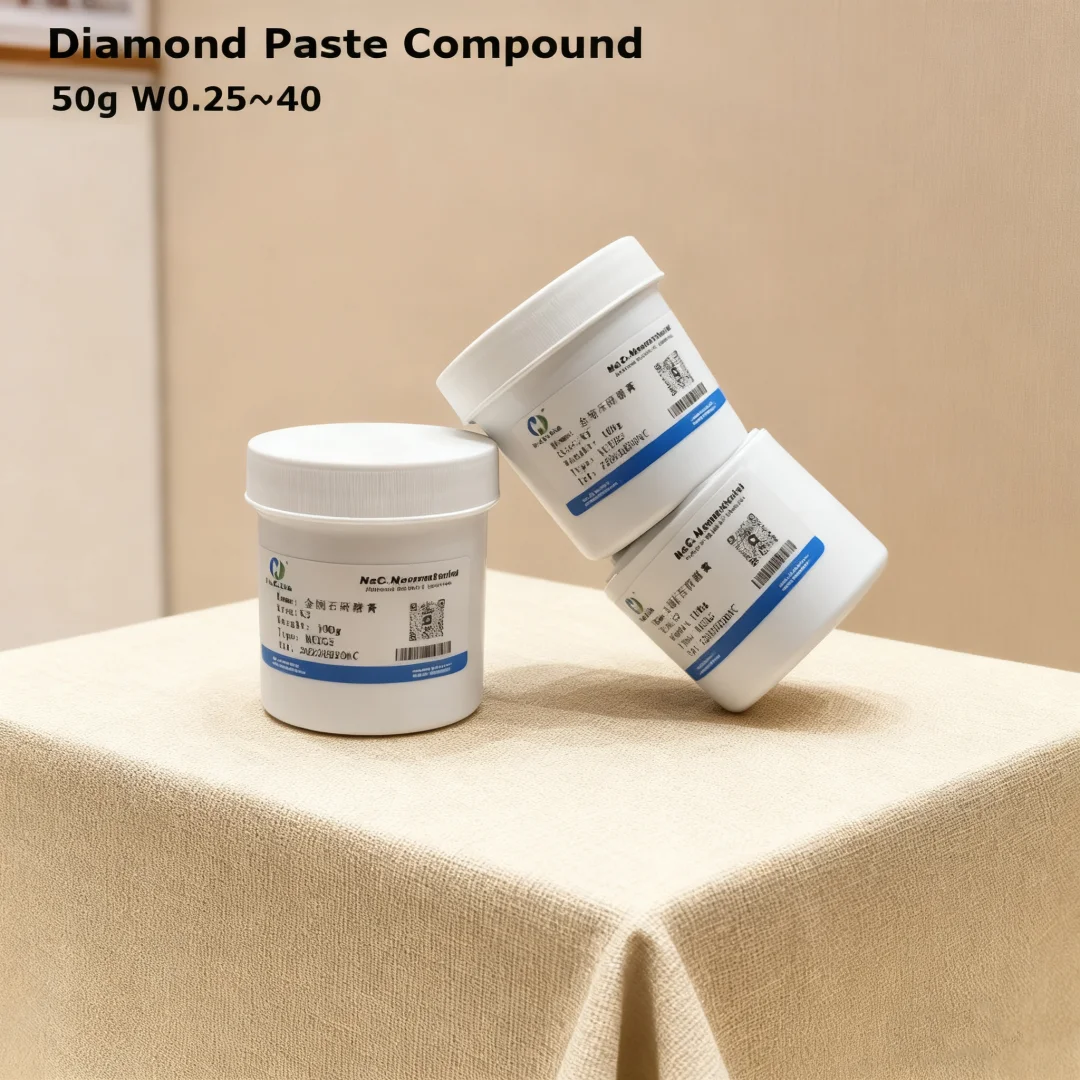 50g W0.25~40 Diamond Grinding Paste Polishing Cream for Glass Scratch Lens Jade Mold Stainless Steel Precision Alloy Polishing