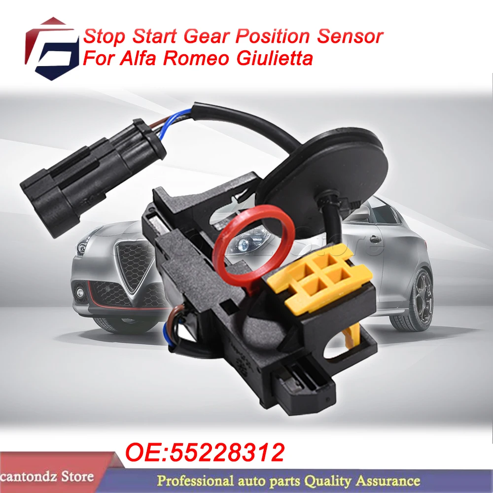 LHD RHD Car Stop Start Gear Position Sensor 3 Pins 0055228312 For Alfa Romeo Giulietta 1.4 1.8