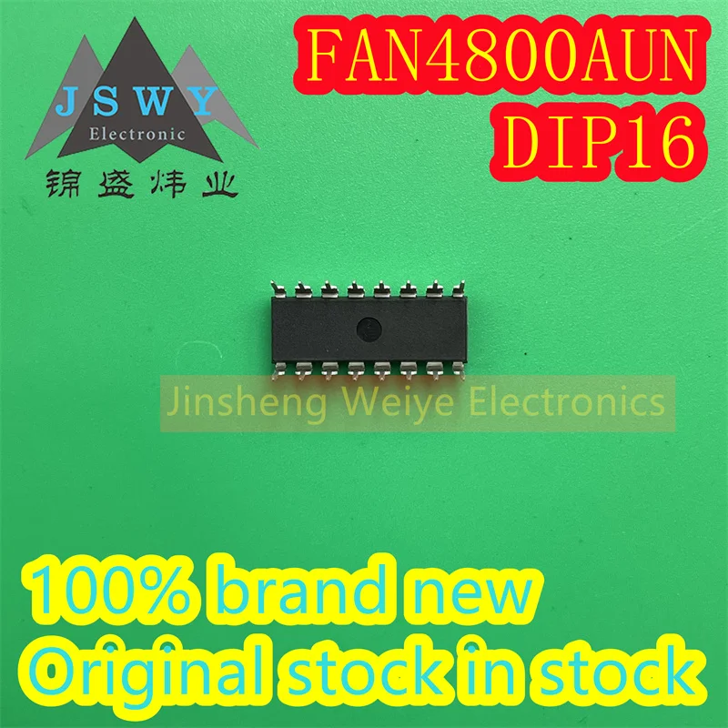Chip de corrección de Factor de potencia, FAN4800AUN, FAN4800A, DIP16, PFC, IC 100%, electrónica de puntos genuinos, a estrenar, 3/20 piezas