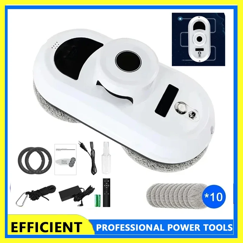 

Window Cleaner Robot Vacuum Cleaning Remote Control For Home Cleaning Anti-Fall Electric Windows Washer Glass Cleaner