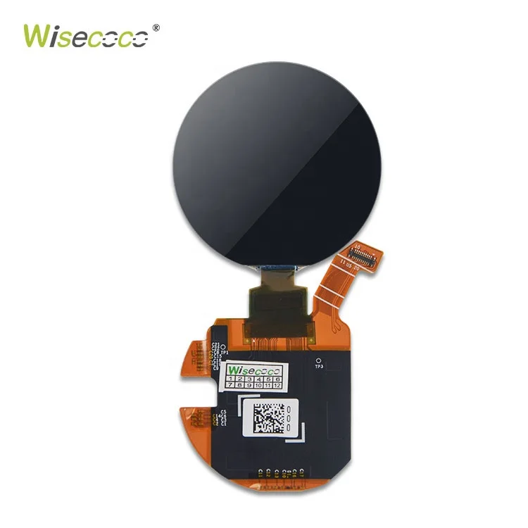 1.39 Inch Micro Round Amoled Screen Ips 454*454 Smart Wearable Smart Home Screen Paper Thin LCD