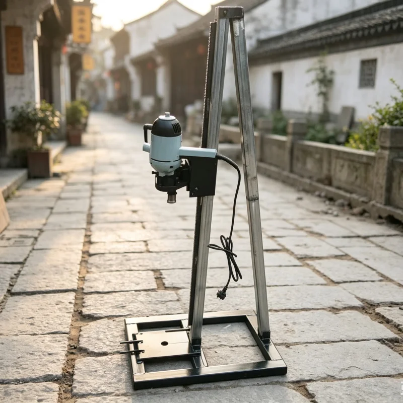 Customized Vertical Frame Drilling Rig, Lightweight Household Well Drilling Machine, Orchard Irrigation Water Intake Equipment