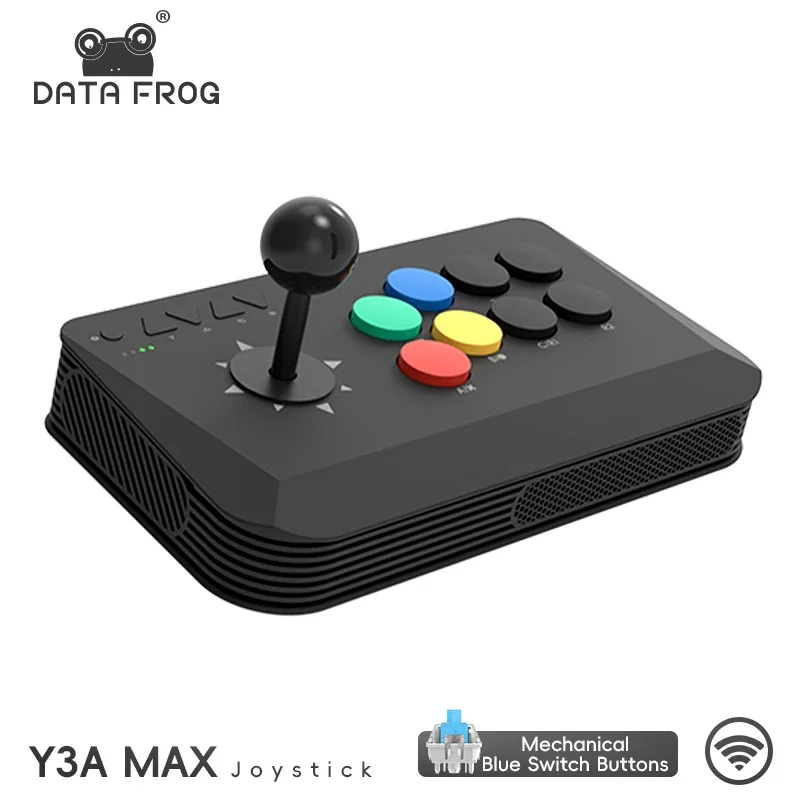 

Data Frog Wireless Y3A Max Arcade Joystick Универсальная боевая палка для ПК ТВ-приставки Windows M8 Ретро контроллер боевых игр
