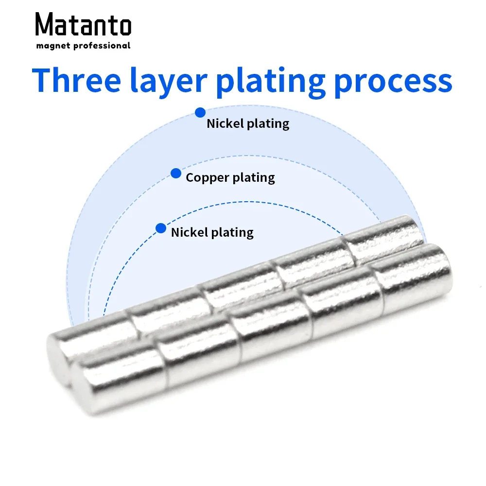 100/200/500/1000/2000PCS 2x3 Mini Small Magnets Round N35 Neodymium Magnet Disc 2x3mm Permanent Strong Powerful Magnetic 2*3