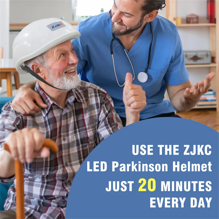 ZJKC Tms Therapy Device Parkinson's Gifts Neuro Brain Helmet Infrared 1070nm Neural Therapy Reduce Long Term Nerve Damage