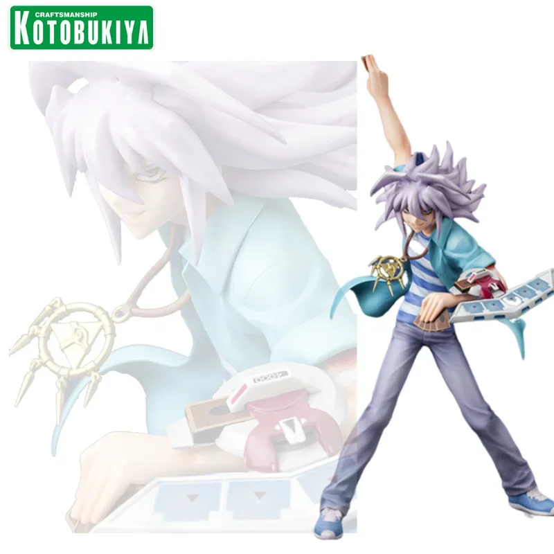 

In Stock Kotobukiya Artfx J Duel Monsters Ryo Bakura Original Genuine Anime Figure Model Toys for Boys Action Figures Collection