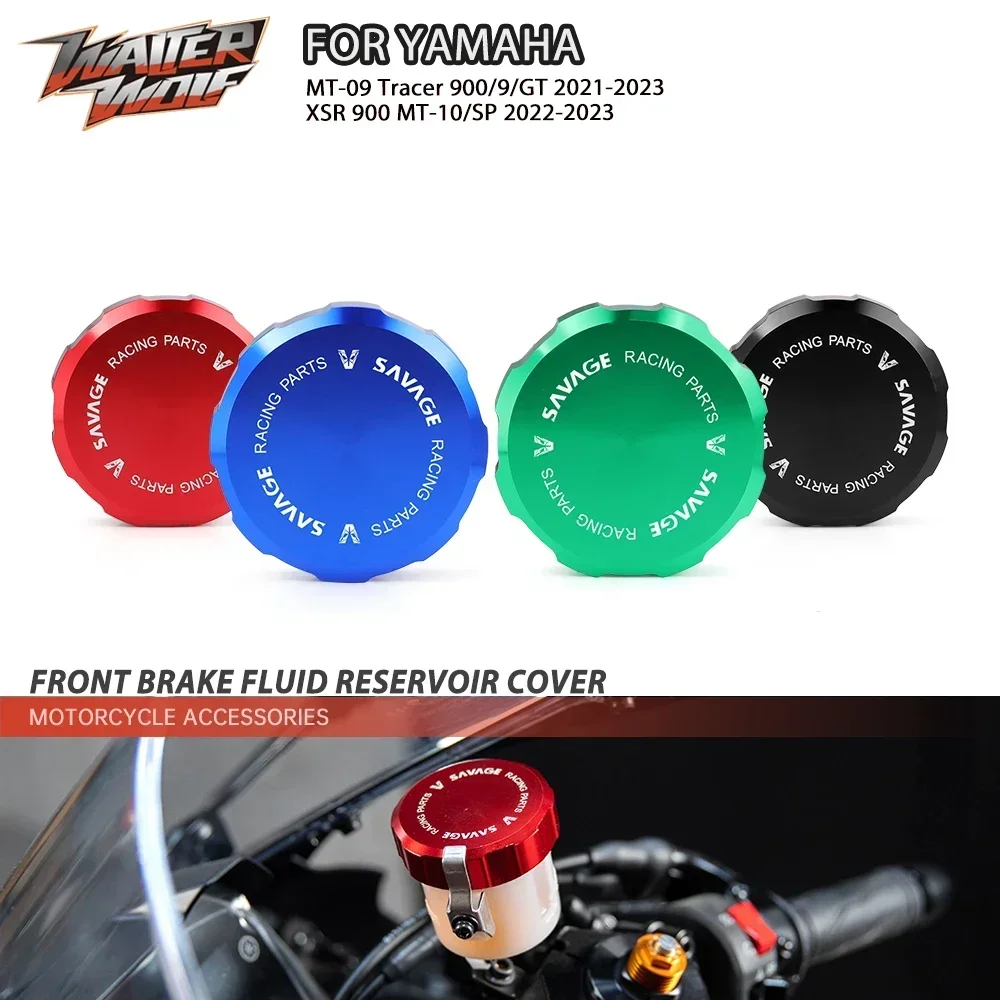 Front Brake Fluid Reservoir Cover For YAMAHA MT 09 10SP MT09 Tracer 9/GT XSR 900 YZF R7 R1 R1S R6 R1M Motorcycle Accessories