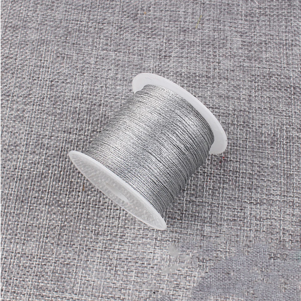 

3 Rolls Durable Gold Silver Multicolor Braided Rope Useful for Gift Wrapping Handicraft Decorating Porcelain Bundling Unique
