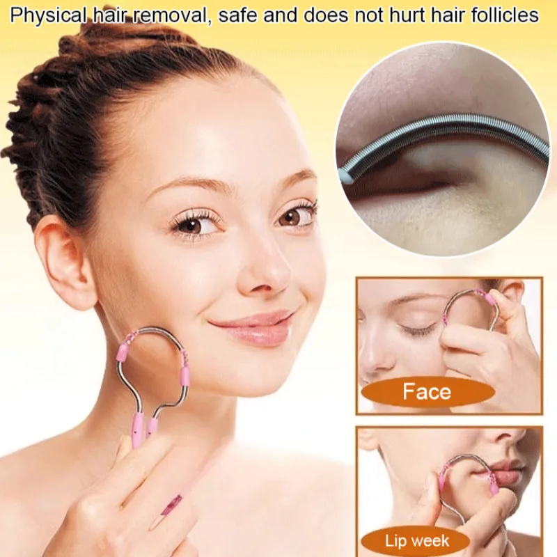 Multi-purpose Face Shaver Face Hair Remover Beauty Face Puller Simple Facial Epilator Beauty Tool Facial Hair Plucker