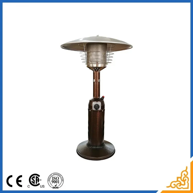 46,000 BTU Outdoor Propane Patio Heater with Wheels, Commercial & Residential Umbrella gas heater heater