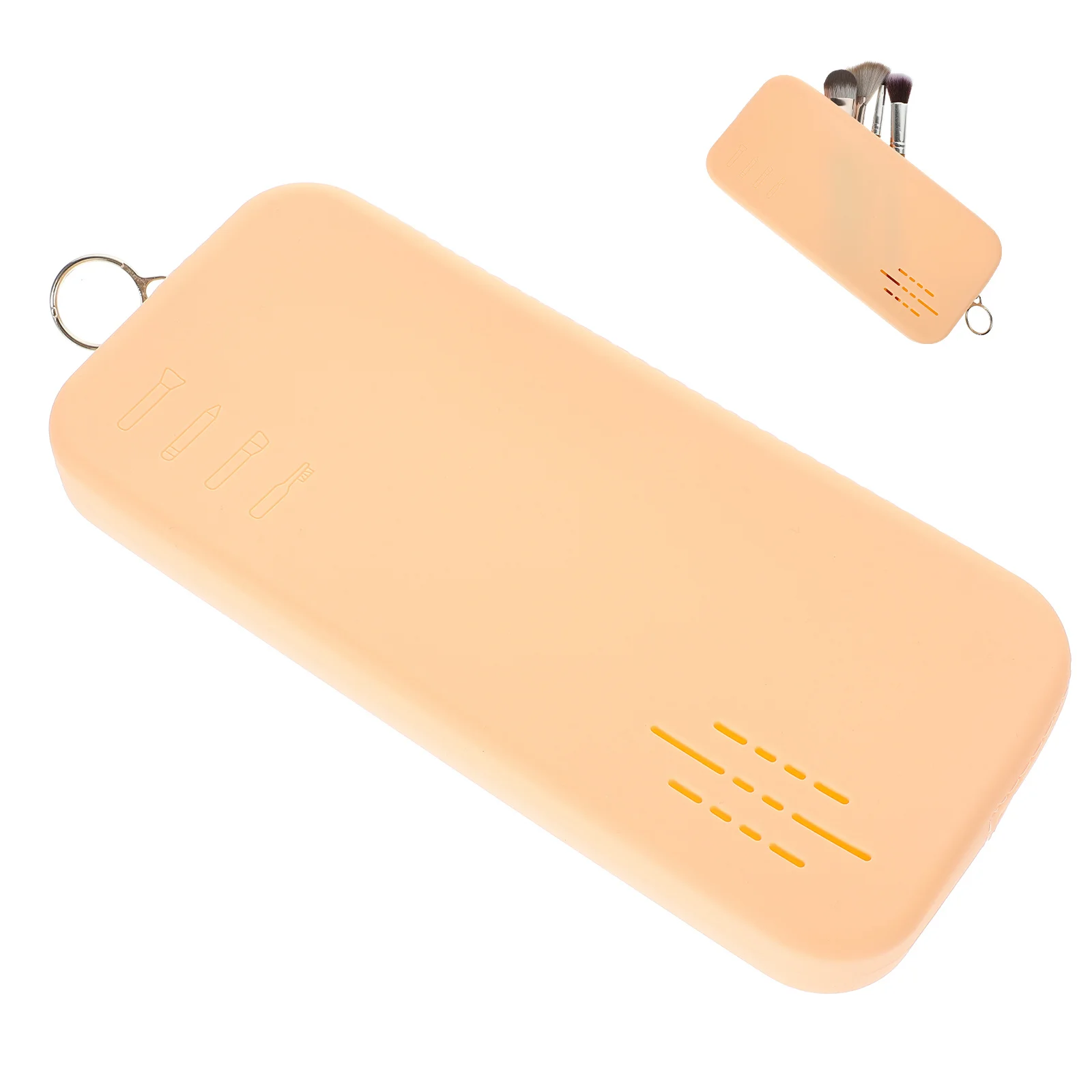 

Beauty Storage Bag Makeup Bags Silicone for Travel Brush Brushes Case Silica Gel Organizer Lipstick