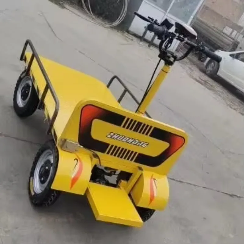 

Best-selling Mobile Electric Flatbed Trucks For Construction Use For Supermarket Warehouse Cargo Transportation