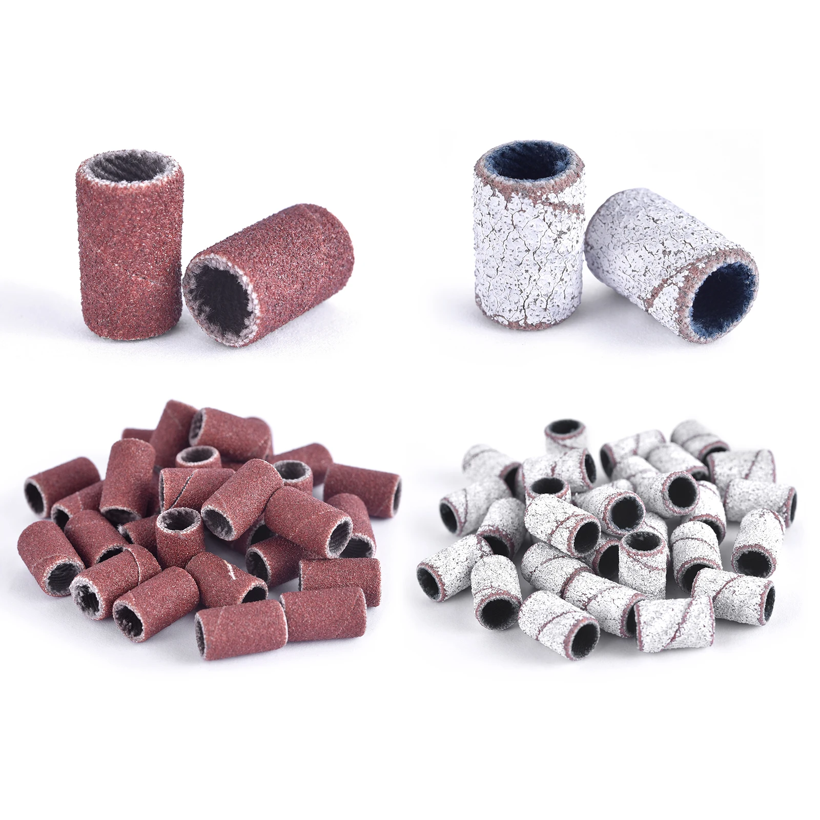 กระดาษทรายขัดเล็บสำหรับเครื่องเจียรเล็บ 30 ชิ้น ขนาด 3.1 มม. หัวเจียรเรซิ่น ขัดหนังกำพร้า ขัดหนังด้าน ขัดเจลเล็บ อุปกรณ์ทำเล็บ