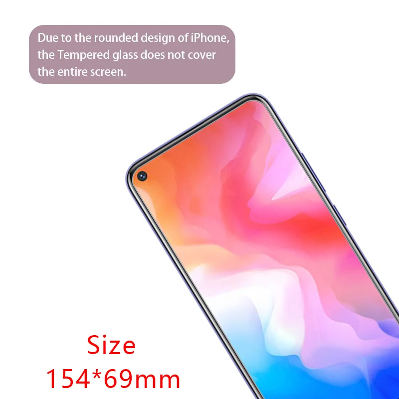 حافظة هاتف من الزجاج المقسى لفيفو y30 و y50 و 30 و 50 و 30y و 50y ، غطاء خلفي ، y30 و y50 #6