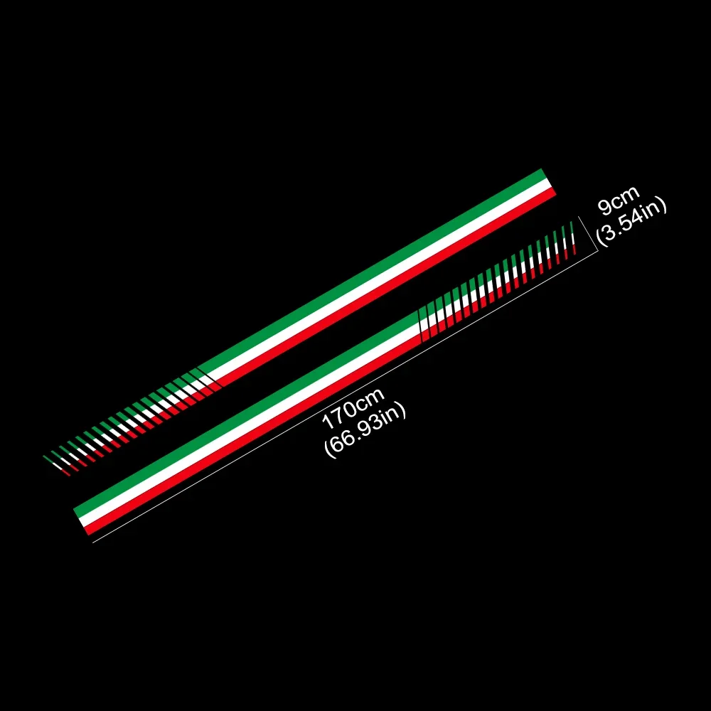 2PCS Auto Porta Laterale Skrit Styling Adesivi Auto-adesivi Lunga Striscia Pellicola Del Vinile Decalcomanie Auto Tuning Accessori Per Alfa Romeo Mito