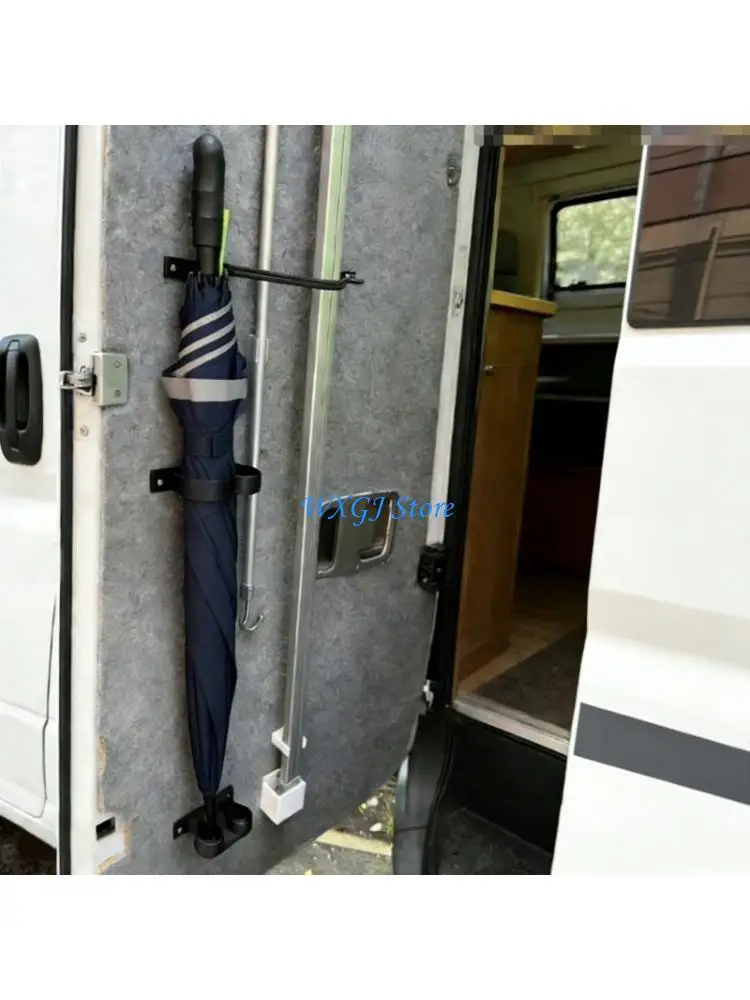 37JE 2Pcs Car Umbrella Holders Plastic Space Saving For Secure Storage In Vehicle
