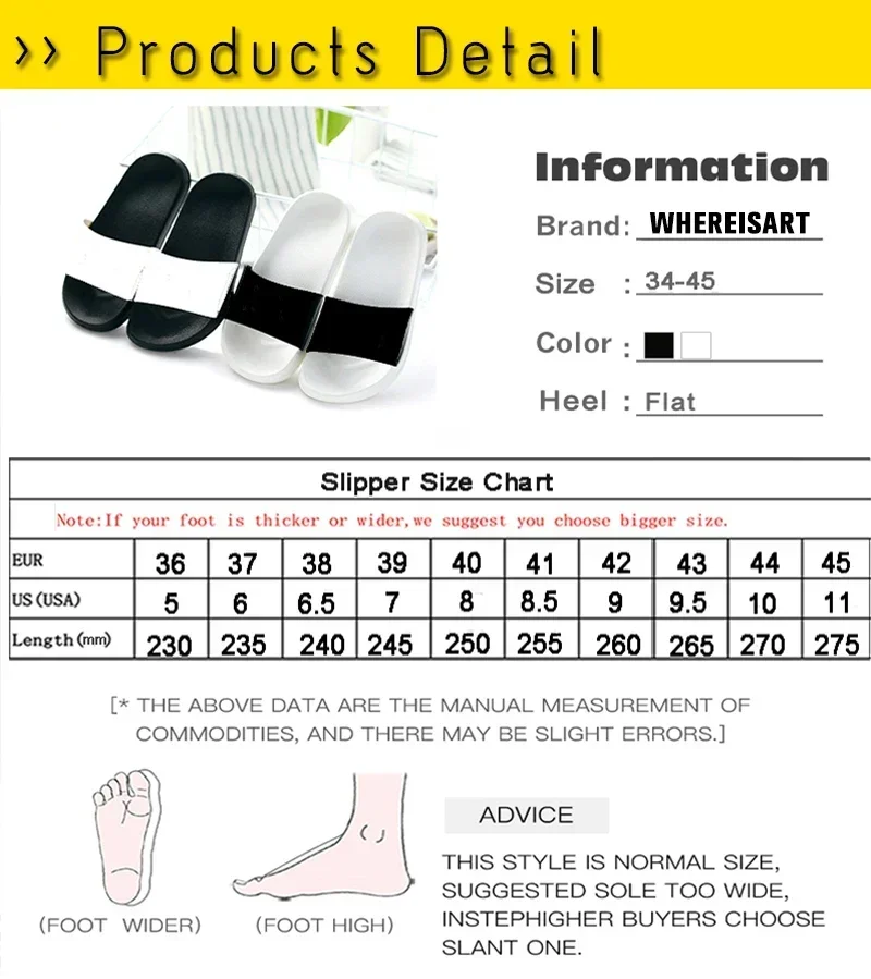 Custom Shoes Men Slippers Flip Flop Designer Customize Your Logo Image 3D Print Summer Non-slip Flip Flops Flat Dropshipping view 5