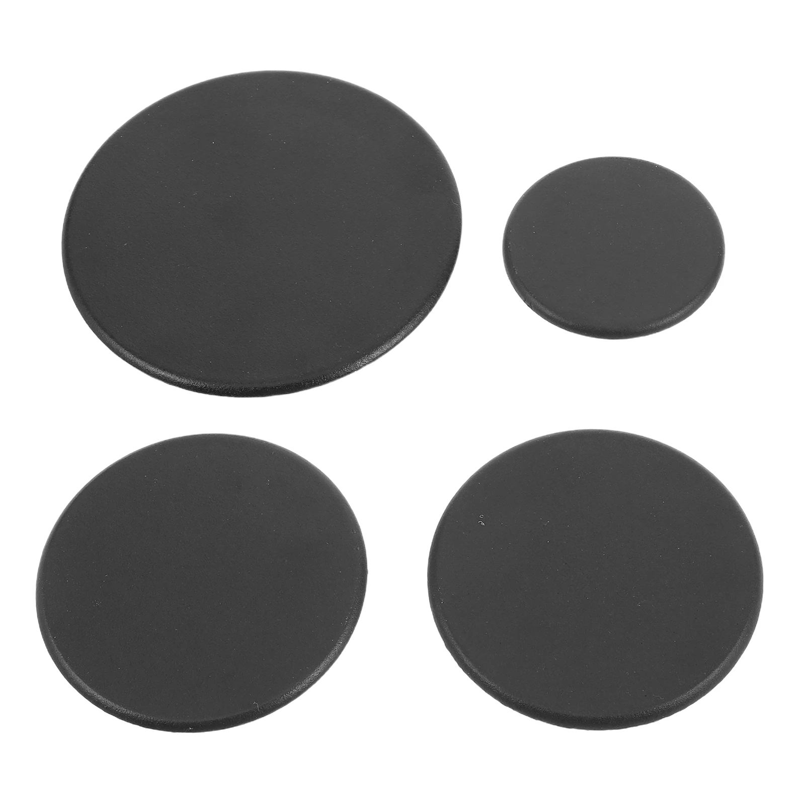 

4 Pcs Gas Stove Flame Covers Uniform Distribution Easy Removal Prevent Spillage Cooktop Accessories Stove Burner Protectors Top