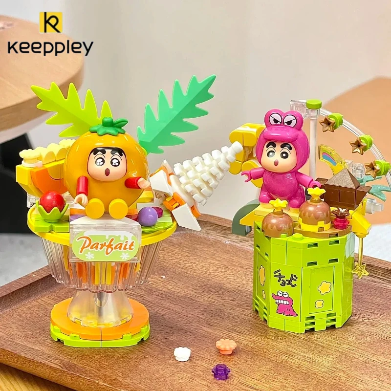 

KEEPPLEY строительные блоки карандаш Шин Чан вкусная серия мелкие частицы для мальчиков и девочек собранная игрушка модель орнамент праздничный подарок
