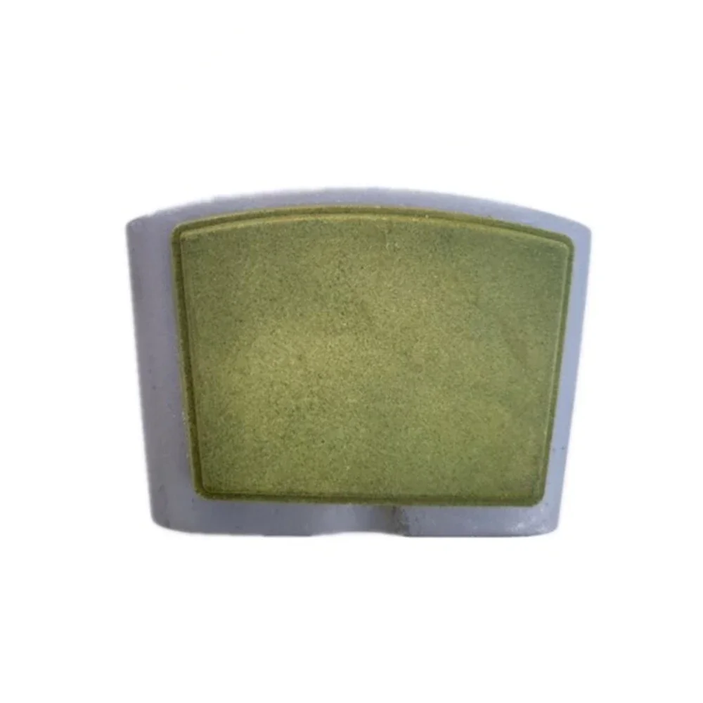 

9 шт. EZ сменные металлические пустые полимерные подушечки для полировки бетонного пола - тонкая полировка с большим прямоугольным стержнем