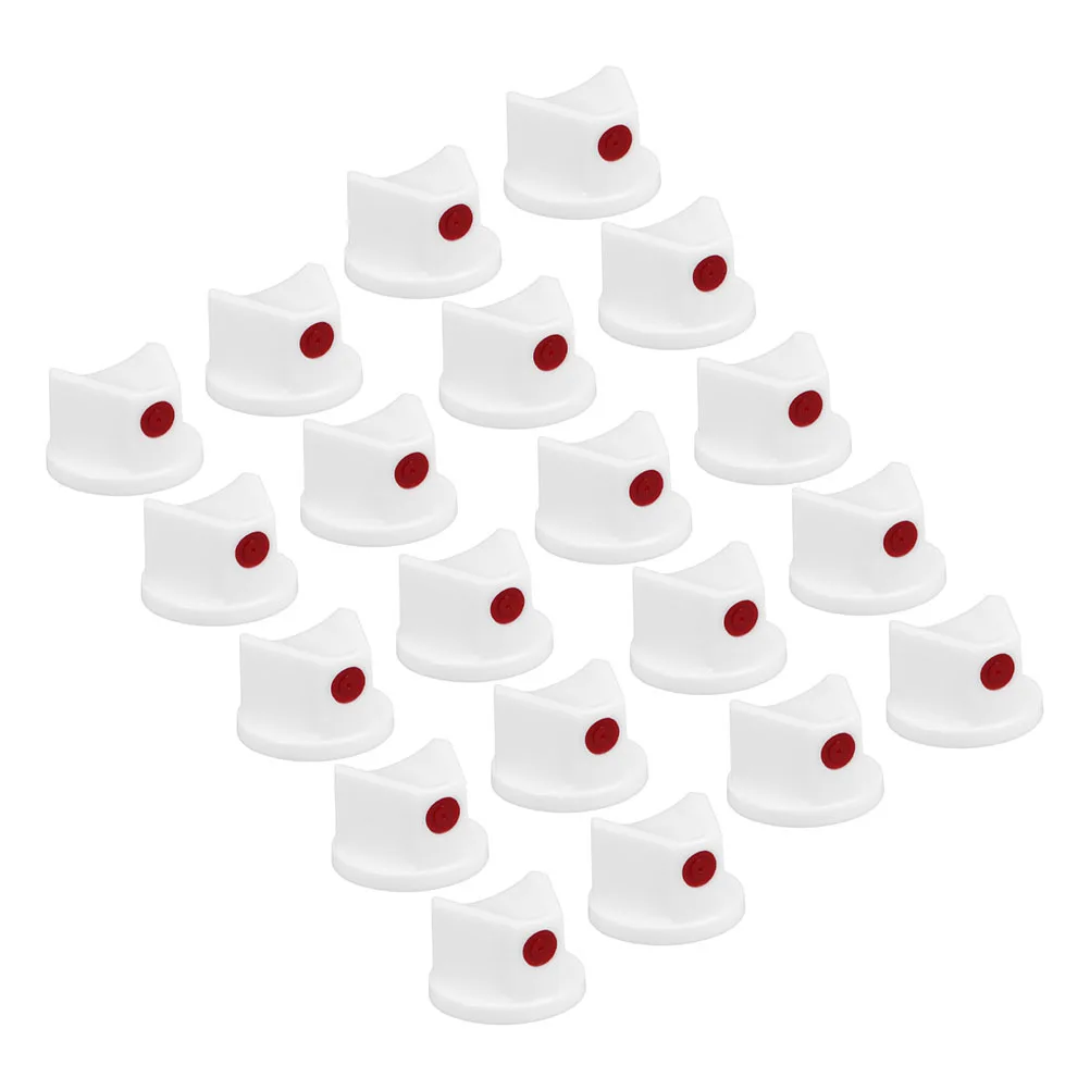 

40Pcs Aerosol Can Nozzle Caps Easy Replacement Quick Application Uniform Spray Pattern Robust Plastic Construction