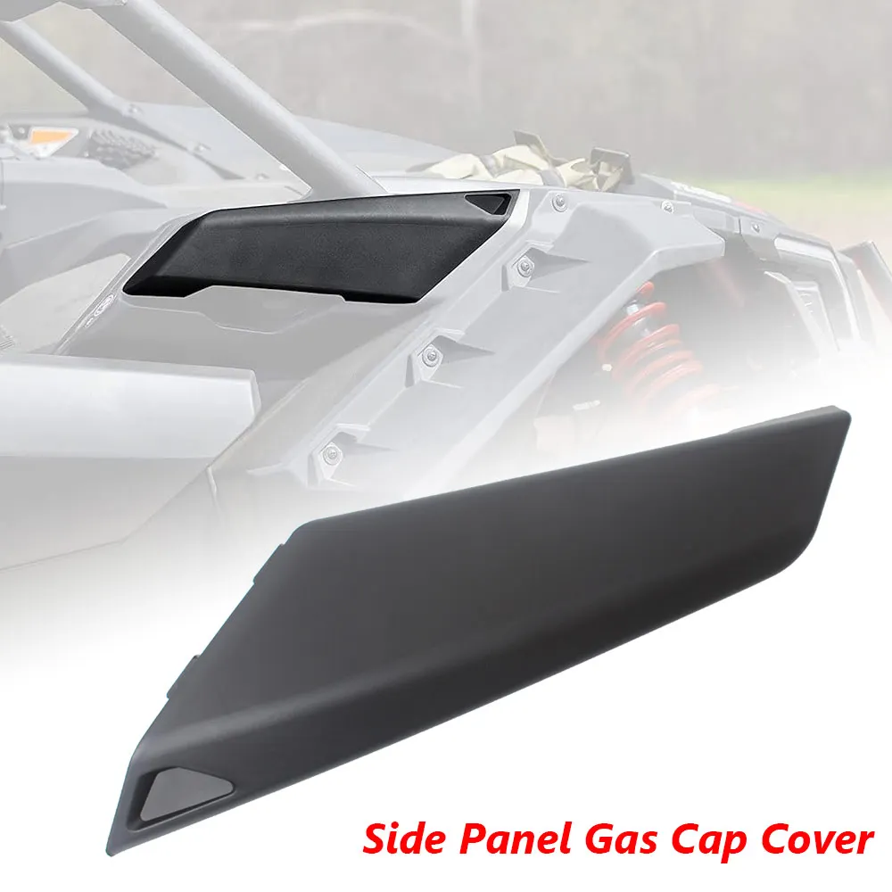 Right Side Panel Gas Cap Cover For Can-Am Maverick X3 Max Turbo R RR RS DS Traxter HD8 HD10 2017-2023 UTV Accessories