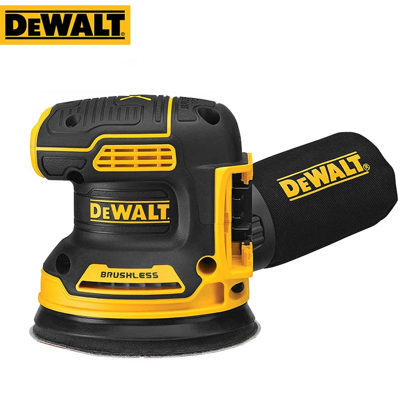 DEWALT DCW210B Brushless Orbital Sander Lithium Battery 20V 5Inch Handheld Vibration Polishing Woodworking Sander 8000~12000OPM