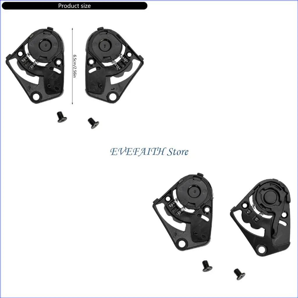 

124B Replacement Face Windshield Visors Base for GSB 350 360D Motorcycle Helmets Visors Base Plate Easy Installation