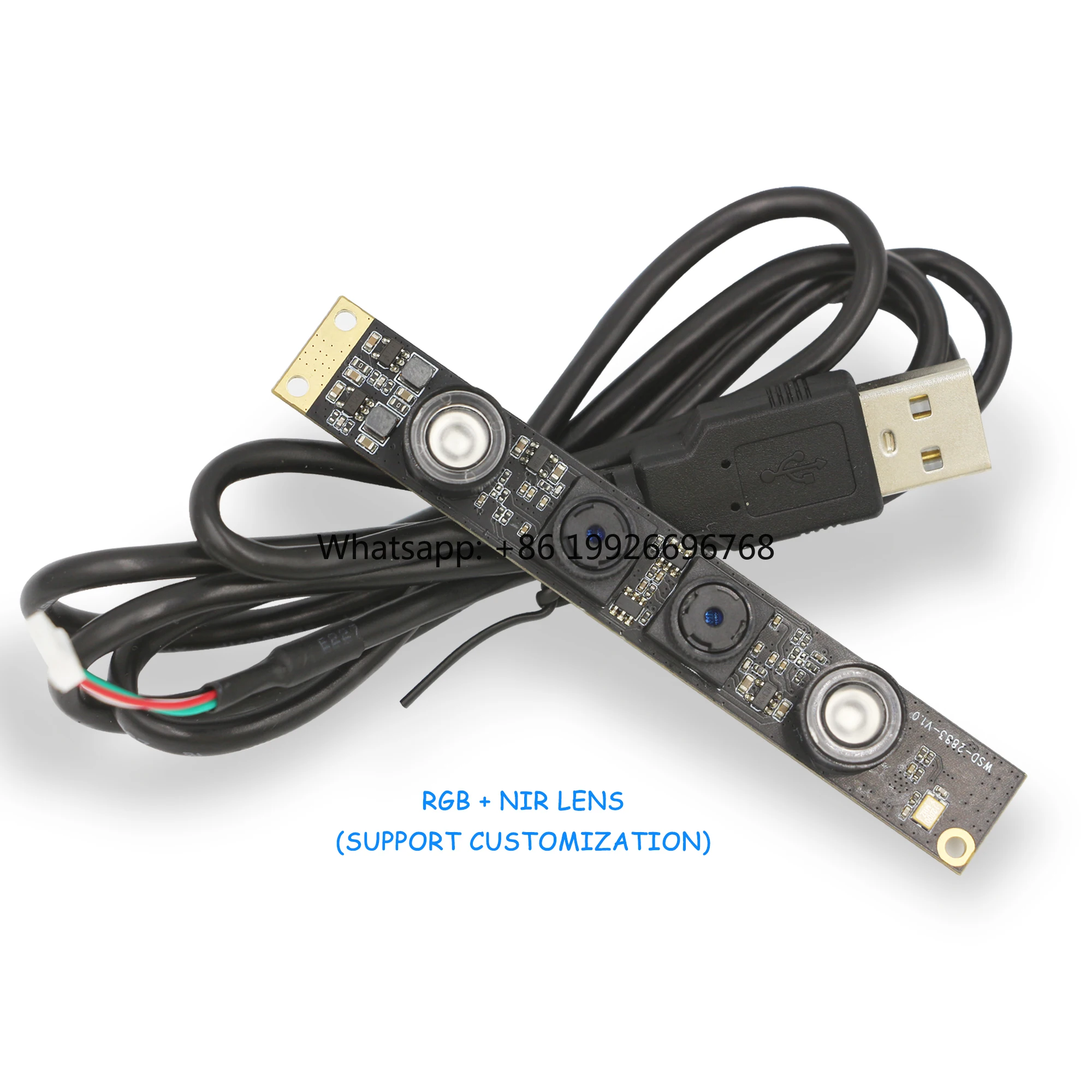 

Factory price 1080P Synchronous Camera USB Dual Lens 2mp1080P 30fps 3D Stereo Camera Module For Deep Inspection Face Recognition