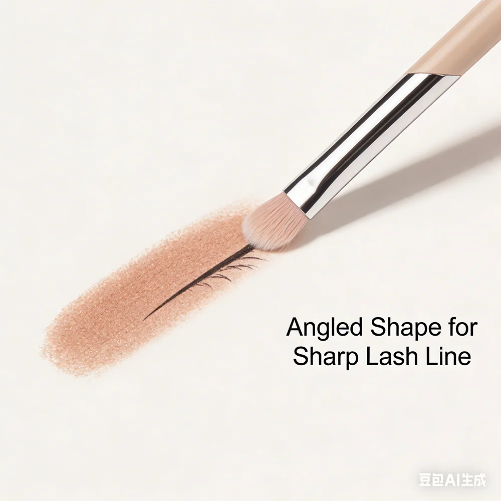 فرشاة ظلال عيون بزاوية 201 لأداة تظليل ومزج دقيقة للمكياج
