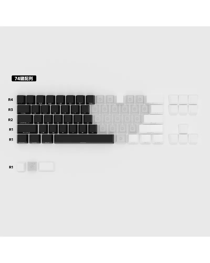 

Keycap, Meijia lion mad68/night devil/ez63/atk/wotting keycap triple spell side engraving