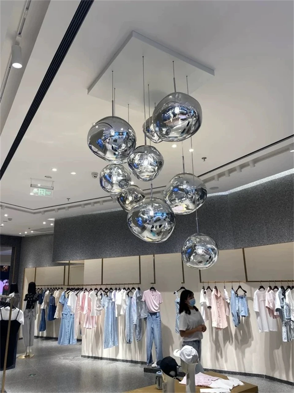 Nordic LED Ceiling Pendant Lamp Lava Pendant Lights Modern Light Lighting Living Room Indoor Decor Home Fixtures Kitchen Hanging