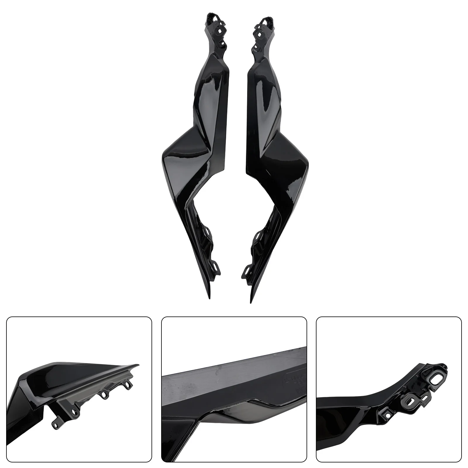 Topteng ABS Plastic Rear Tail Seat Side Cover Fairing For Yamaha YZF-R3 YZF-R25 MT-03 2025-2026