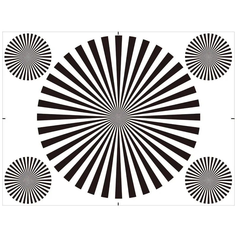 A3 Lens Rear Focus Calibration Focusing Test Card Mobile Camera Focusing Monitoring Camera Assembly Focusing Diagram