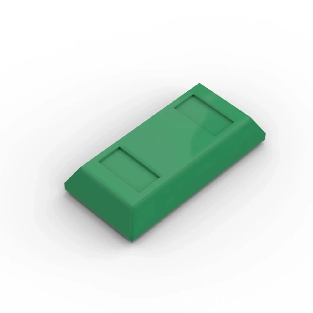 60 Stück 99563 Tile Special 1 X 2 Ingot Bar Bausteine Spielzeug für Kinder Kompatible Lernspielzeuge DIY MOC Bausteine zum Zusammenbauen