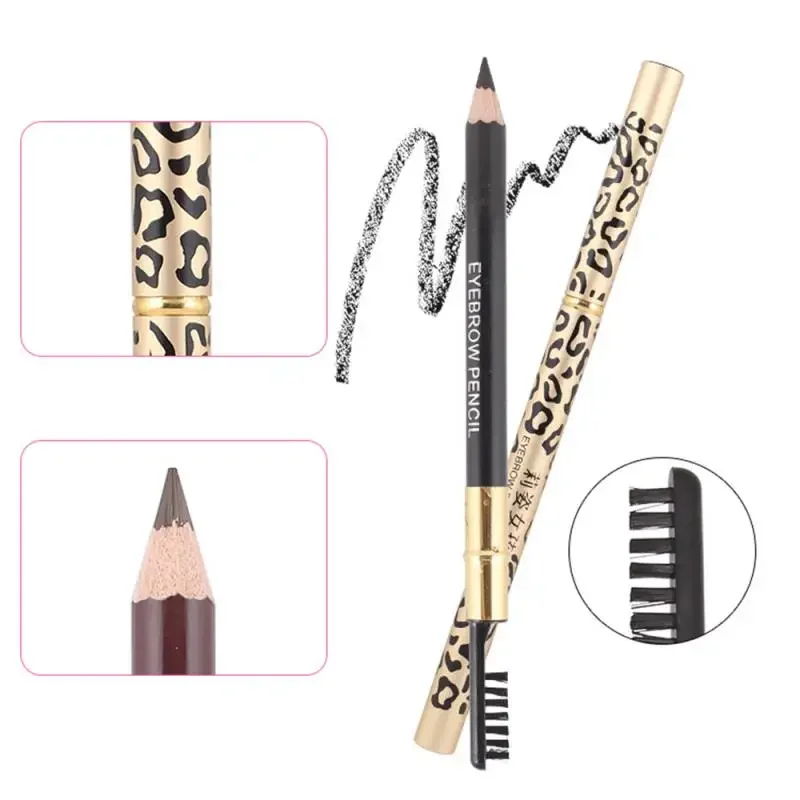 4 Color Available Eyebrow Pencil Shadows Cosmetics For Makeup Tint Waterproof Microblading Pen Black Brown Eye Brow Beauty TSLM2