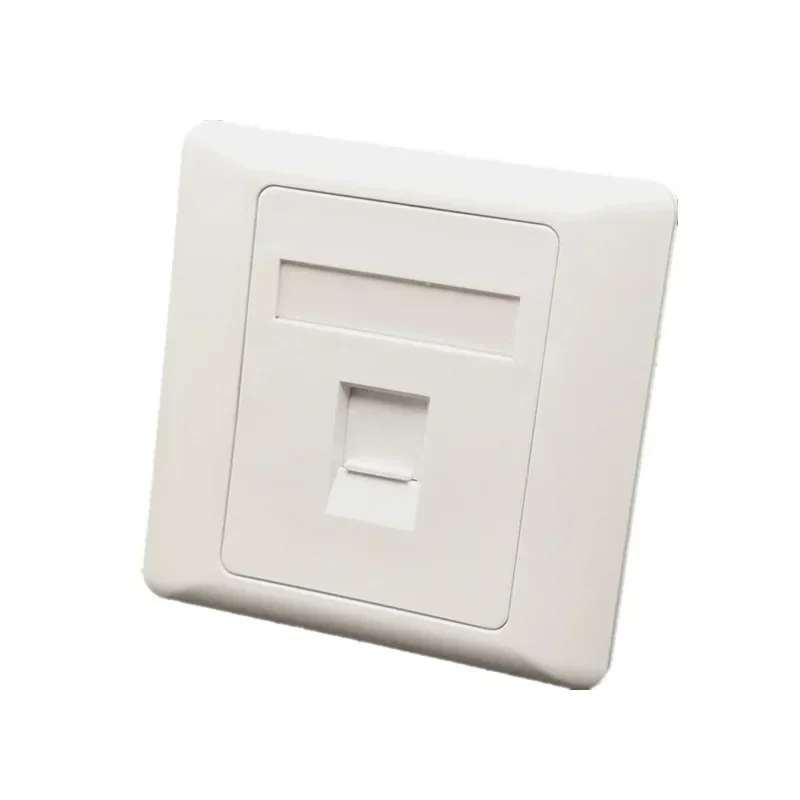 Wtyk sieciowy 10G do 1-portowego gniazda interfejsu LAN CAT7 Panel ścienny CAT.7 RJ45