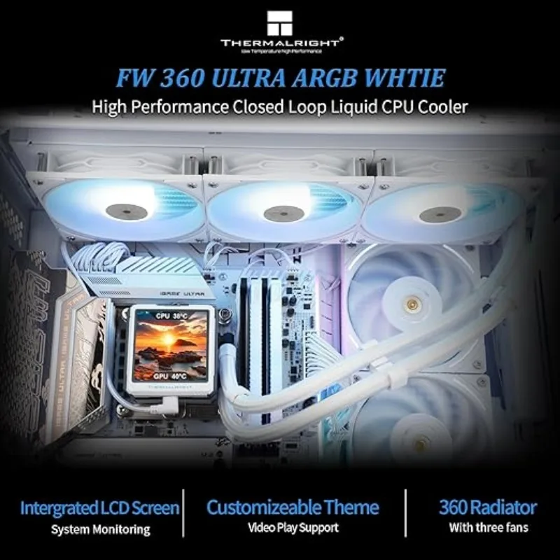 Thermalright FW360 Ultra ARGB White CPU Liquid Cooler 360