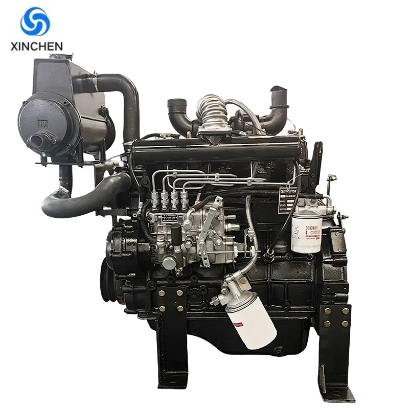 Low Noise Ship Diesel Engine ZH490C 40HP 50HP Water Cooled Four Stroke 4 Cylinder Electric Start Tugboat Passenger Work Vessel