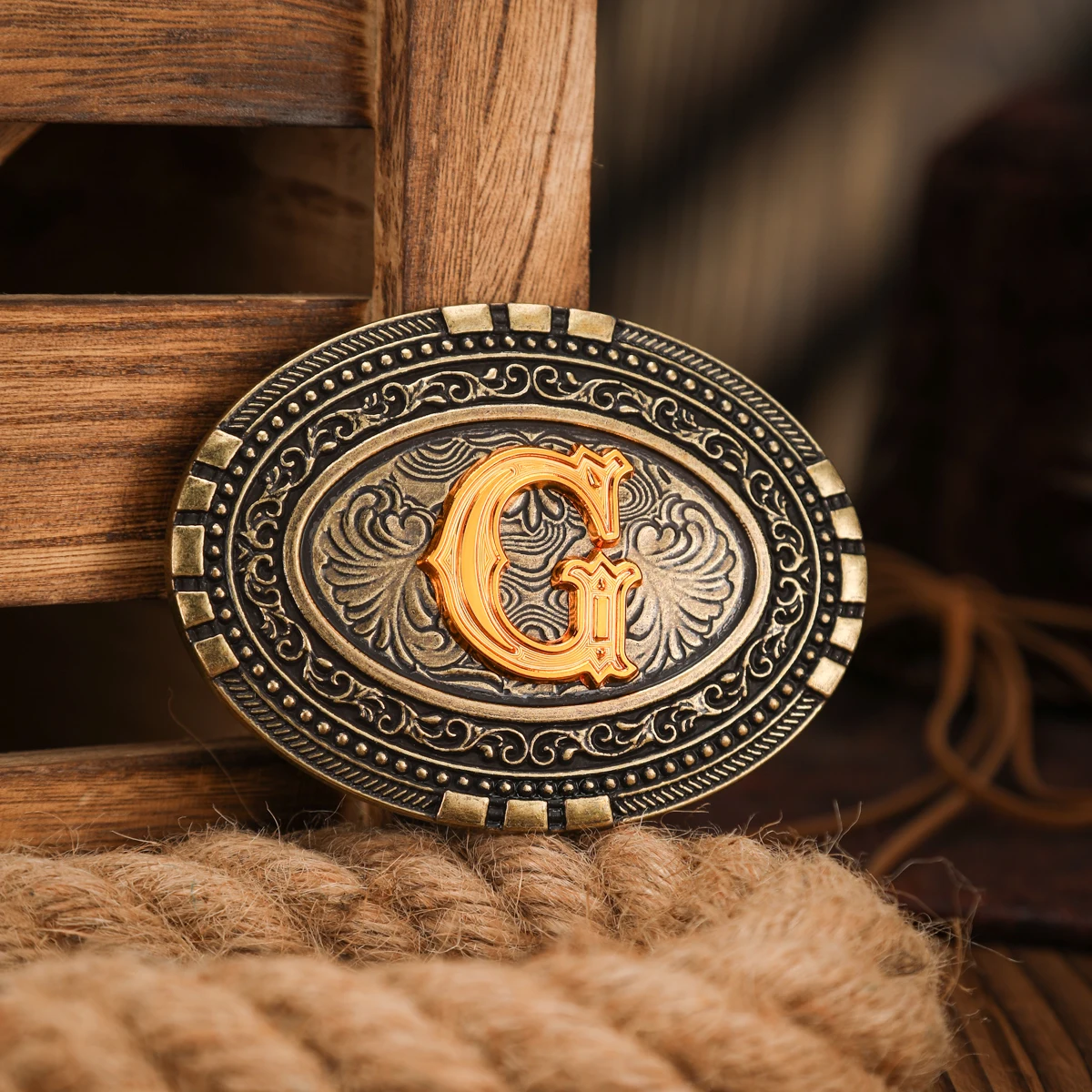 Eine Gürtelschnalle im Western-Stil aus Metall für Männer und Frauen, mit einer einzigartigen, retroen und neuartigen Gürtelschnalle – Detail 5