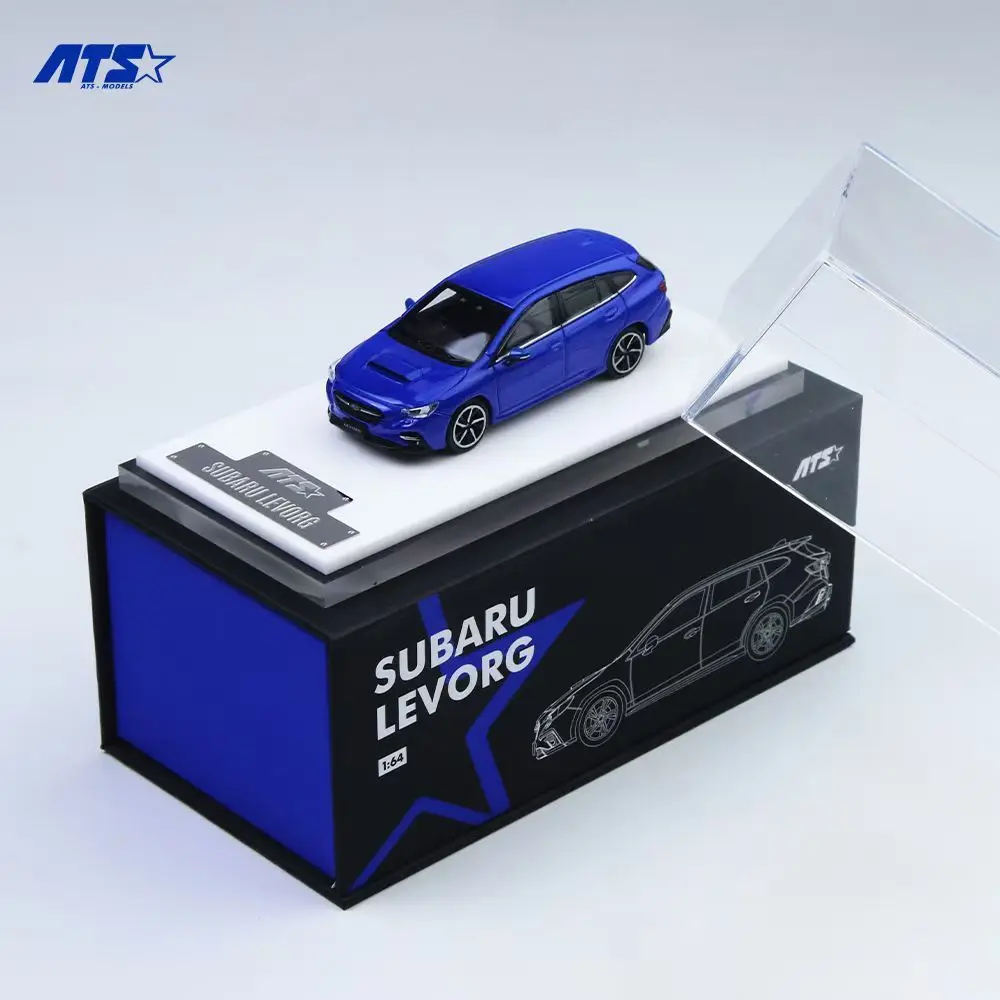 

Diecast ATS 1:64 Scale Subalu Levorg Alloy Car Model Collectible Toy Gift Souvenir Display Ornament