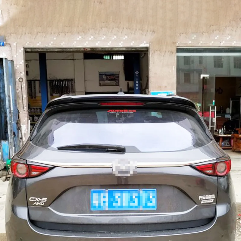 2017-2023年マツダCX-5用トランクスポイラー、リアウィンドウルーフ