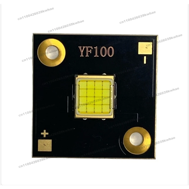 100W White 12V High Power Led Lamp Beads Square Advertising Projection Lamp Logo Flood Light Strong Light Waterproof DIY